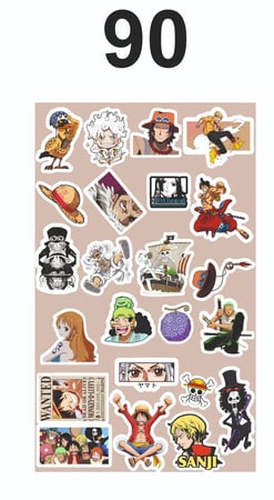 ستيكرات ون بيس - one piece Stickers