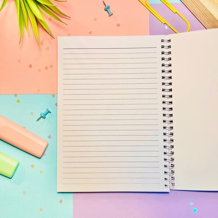 دفتر كن منتجاً مُزهراً