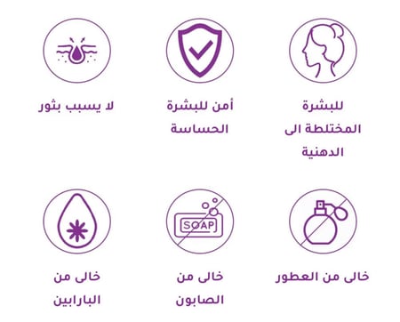 غسول للبشرة الحساسة من متجر ديم كير الطبية للعناية بالبشرة