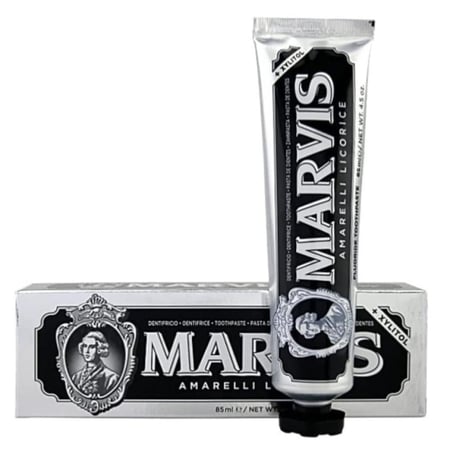 مارفيس معجون تبييض الأسنان بالنعناع والعرق سوس 85ml