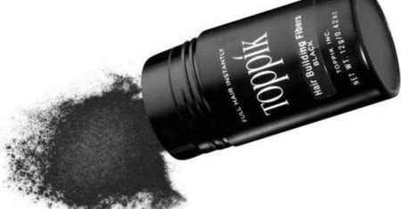 توبيك ألياف تغطية فراغات الشعر لون أسود 12g