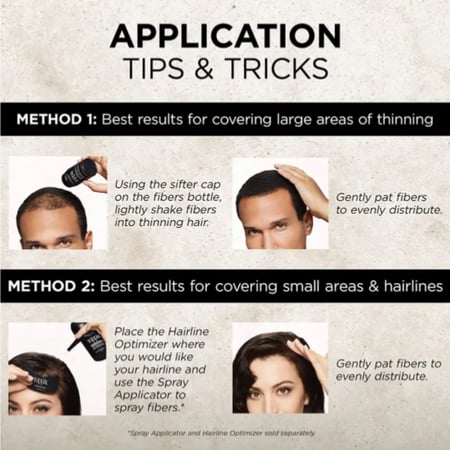 توبيك ألياف تغطية فراغات الشعر لون بني متوسط 12g