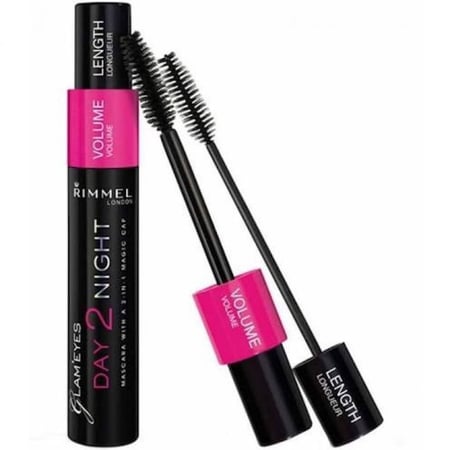 ماسكارا ريميل داي 2 نايت لون أسود 9.5ml