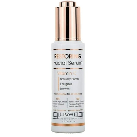 سيروم فيتامين C من جيوفاني  يغذي السيروم البشرة ويحميها من التلوث