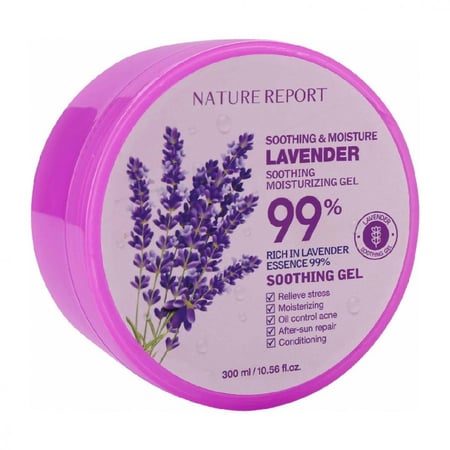 ناتشر ريبورت جل الترطيب باللافندر 300ml