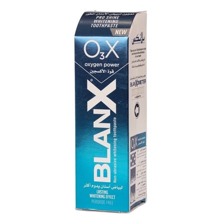 بلانكس معجون الأسنان O3X لتنظيف وتبييض الأسنان بفعالية من ديم كير