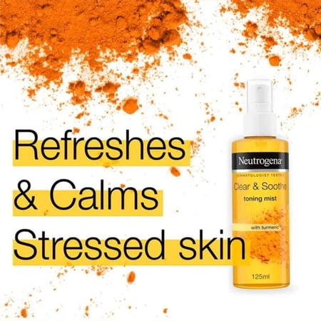 نيتروجينا تونر الكركم المهدئ والمنعش مثالي للبشرة المجهدة من ديم كير