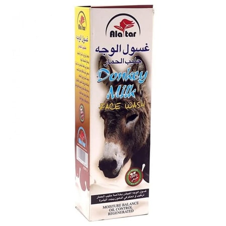 غسول الوجه بخلاصة حليب الحمار من متجر ديم كير الطبية