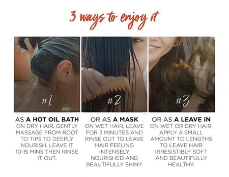 غارنييه ألترا دو أفضل غذاء للشعر المنعم 3في1 للشعر الجاف من ديم كير