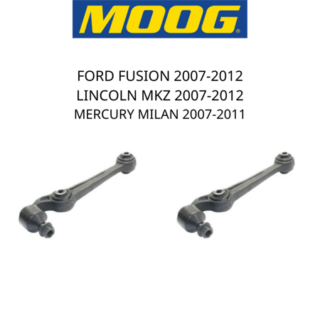 عدد 2 مقصات امامية سفلية A فورد فيوجن ميلان من 2007 الى 2012 اصلي MOOG شامل رسوم الشحن ضمان خمس سنوات