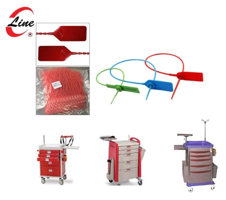 استخدم قفل بلاستك لتأمين المعدات الطبية والأدوات بشكل فعال