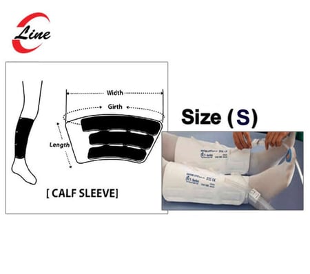 كف جهاز مانع جلطات - DVT-2600 Calf Cuff (S)