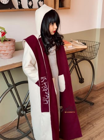 فروة دبل فيس بناتية من الجوخ