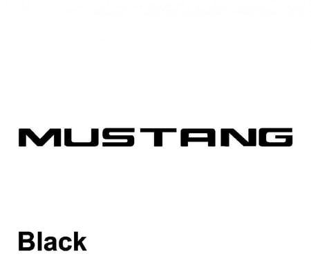 أستكر موستنج جي تي أسود