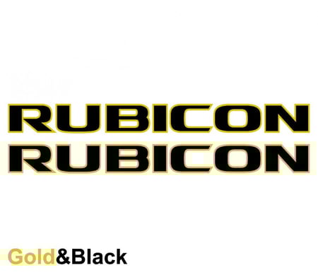 استكرا جيب رانجلر ذهبي وأسود