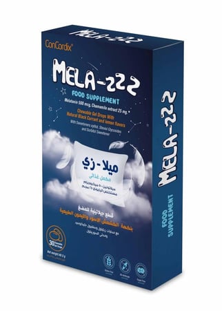 ميلا زى-ميلاتولين - لدعم النوم -30 قطعة قابلة للمضغ-Mila Z-Melatolin - Sleep Support - 30 Chewable Pieces