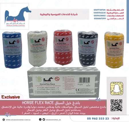 باندج خيل السباق HORSE FLEX RACE