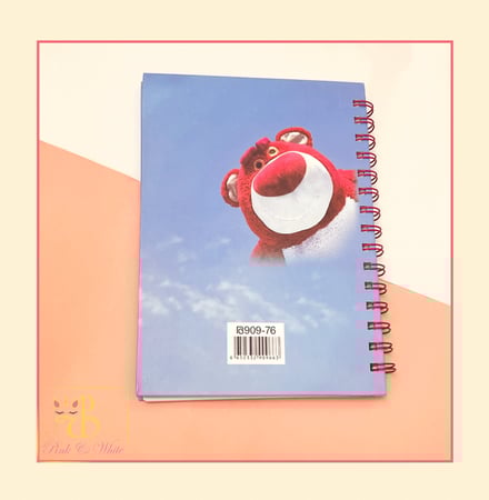 دفتر سلك شخصية كرتونية