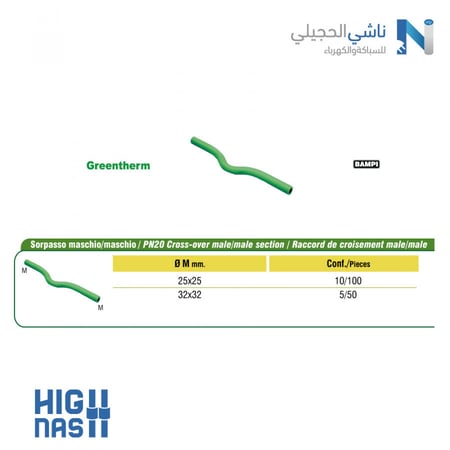 كرنك 25 م حراري GREENTHERM ITALY