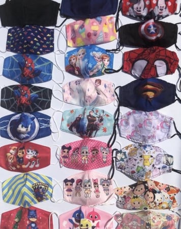 كمامات قماشيه