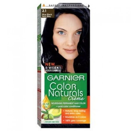 صبغة غارنييه كلور نتشرلوز اسود مزرق 2.10