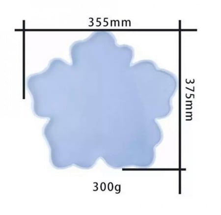 قالب صينية شكل ورده