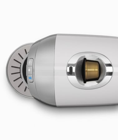 جهاز القهوة ( دياديما ) اللون اسود و ابيض