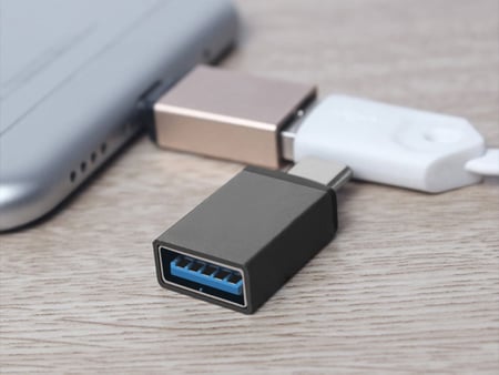 محول USB إلى منفذ type-C