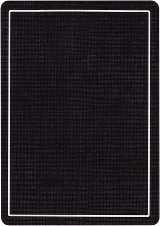 ورق لعب بلوت نوك اوت - اسود