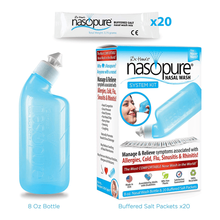 مضخة غسيل الأنف ناسوبور للكبار