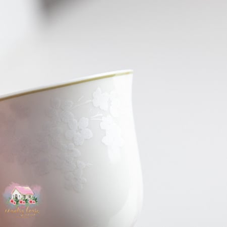 طقم الزهور الريفية للقهوة التركية