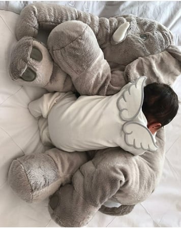 طقم مواليد بأجنحة - متوفر بعدة الوان