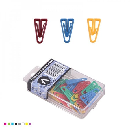 مشابك ورق ملونة 8gr