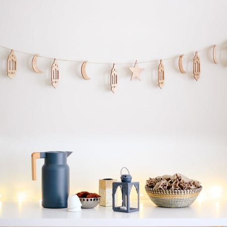 أفكار تجهيزات رمضان كريم 2022 زينة فانوس رمضان قرقيعان ديكور المنزل