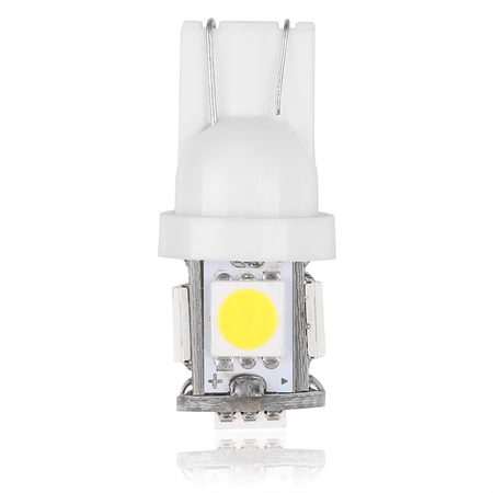 زوج لمبات T10-5LED-W5W للوحة السيارة والاضائة الداخلية للسيارة