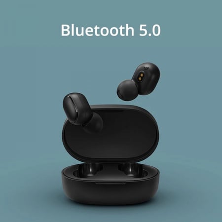 شاومي | الاصلي سماعة بلوتوث Xiaomi | Redmi AirDots 2 Bluetooth Earphone 5.0 Mi Earbuds Basic 2 TWSEJ061LS