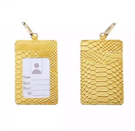 حامل بطاقة تعريف | Yellow python