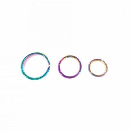 18g Metallic  Hoop Bendable