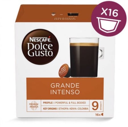 كبسولات جراند قراند إنتنسو دولتشي غوستو  NESCAFE Dolce Gusto Grande Intenso