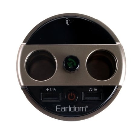 شاحن جوال مدخل ولاعة للسيارة مع ميزات عديدة موديل M21