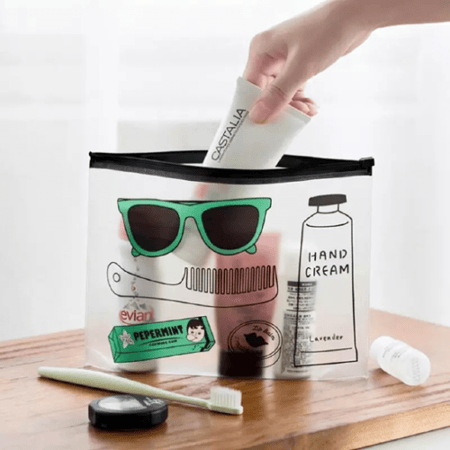 حقيبه شفافه