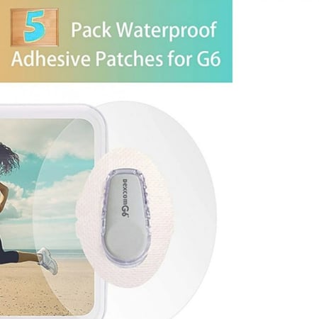 100 لصقات شفافه لتثبيت سنسر ديكسكوم G7