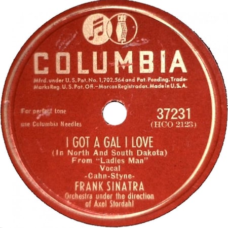 Frank Sinatra - That's How Much I Love You / I Got A Gal I Love