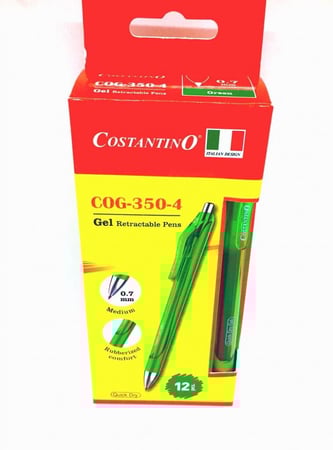 علبة اقلام  حبر سائل  لون اخضر فاتح 0.7mm