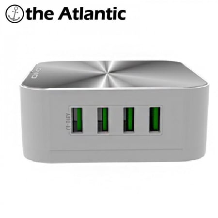 ليدنيو شاحن منزلي سريع ب7 مداخل USB و1 تايب سي مع تقنية كوالكم 3