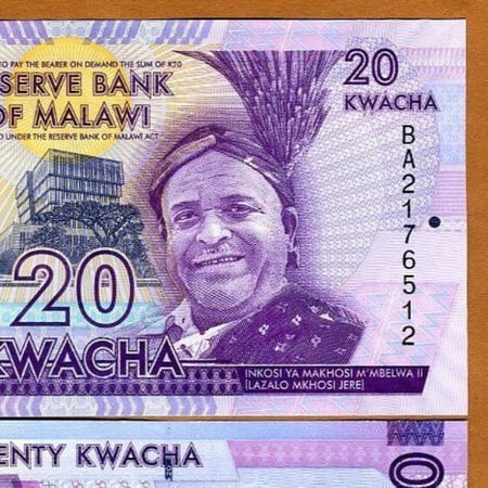 ملاوي فئة 20 كواشا أنسر