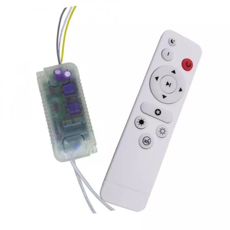 ديمر "معتم" إضاءة مخفي بريموت كنترولX2 80-120W X4 40-60W