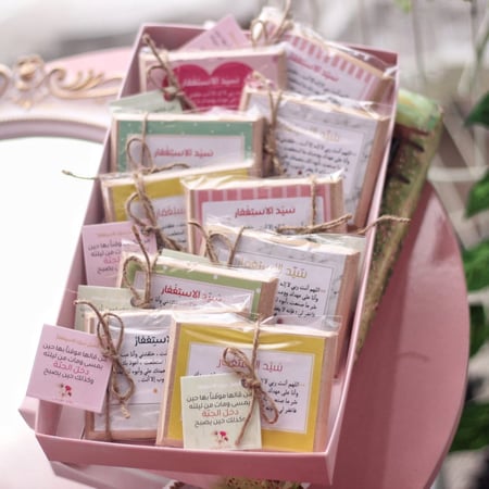 صندوق لوحات سيد الاستغفار