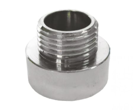 جلبة  ذكر كروم  ستيل 3/4*1/2