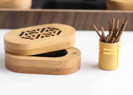 مجموعة مباخر النانو  مع الأعواد ( 6 حبّات ) نصف درزن